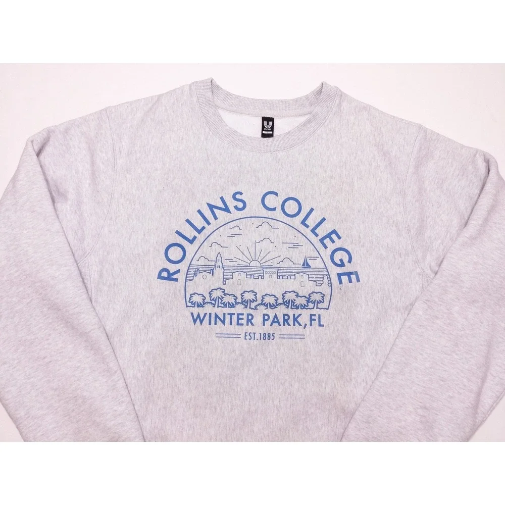 USCAPE Rollins College Tars Winter Park Florida Sweatshirt Reverse Weave Large L